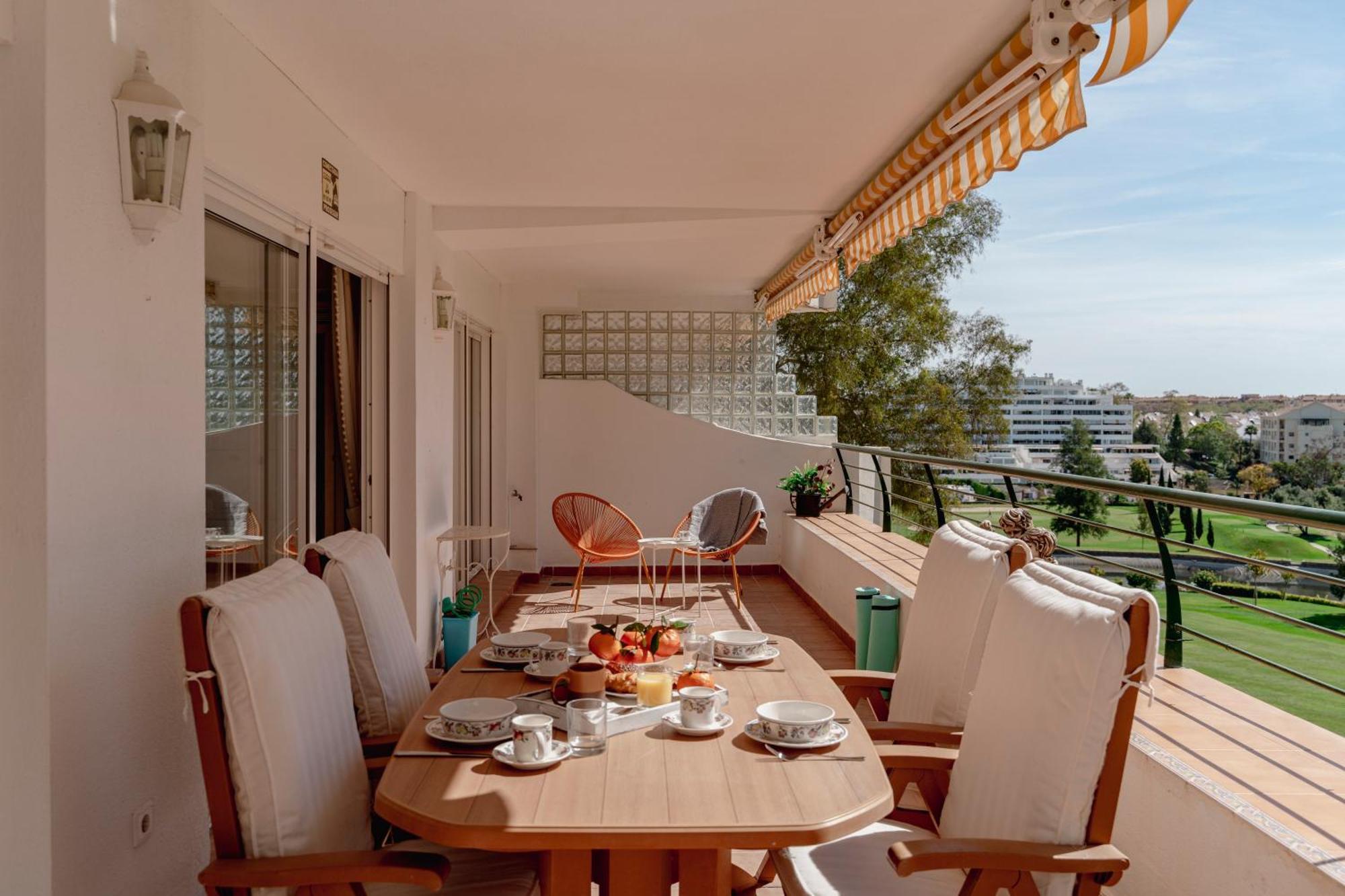 Апартаменти Apartamento Con Espectaculares Vistas Al Golf En Marbella - Xallas 2 3 Екстер'єр фото